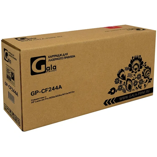 Картридж лазерный Galaprint 44A CF244A чер. пов.емк. для HP LJ Pro M15/M28