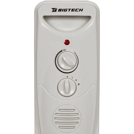 Радиатор BigTech WBH001 10A, масляный (5 секций 1000 Вт)