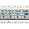 Калькулятор настольный с линейкой Attache AR-300, 8р., пит. от бат., серый