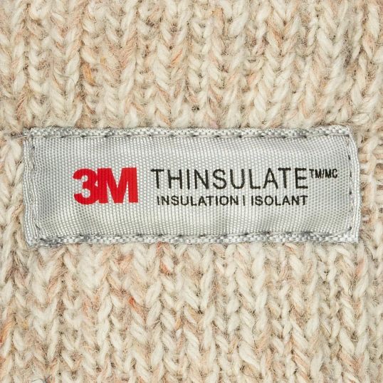 Перчатки -варежки защитные АЙСЕР шерстян спилковая накладка утеп Тинсулейт