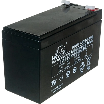 Батарея для ИБП LEOCH DJW12-7.0 F2 12В 7А.ч