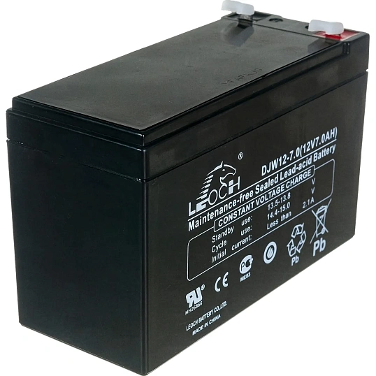 Батарея для ИБП LEOCH DJW12-7.0 F2 12В 7А.ч