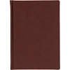 Ежедневник датированный 2026 А5+ VELVET бордовый 3-123/02