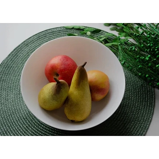 Салатник 240мм, белый, опаловое стекло Сфера 6шт/уп