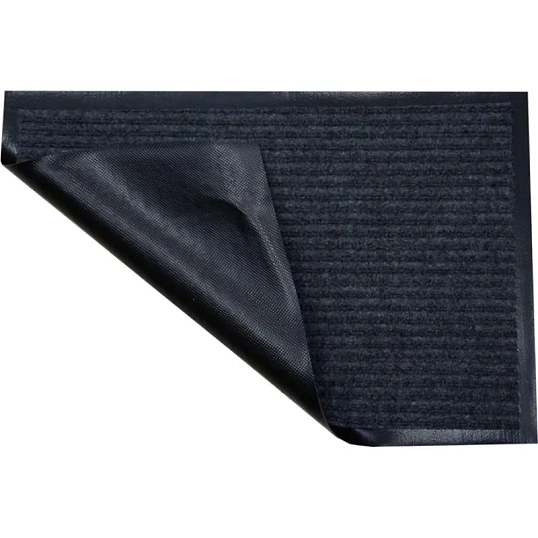 Коврик входной влаговпитывающий КОМФОРТ 120х180 см серый