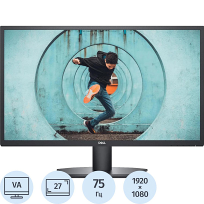 Монитор Dell 27 SE2725H VA Full HD 1920x1080 75Hz LED, HDMI, VGA