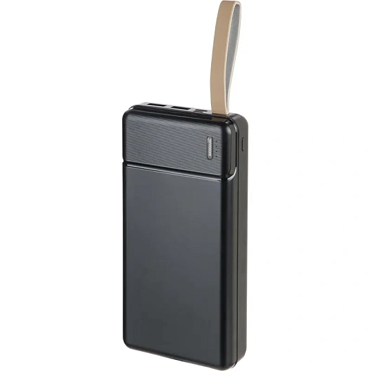 Внешний аккумулятор ProMega C-PBQ9, 30000mAh, 2.1A, Type-C/MicroUSB+к, чер