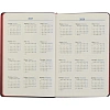 Ежедневник датированный 2027 ИМИДЖ Attache А5,168л,138x213мм,иск.кожа,красн