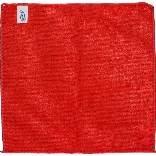 Салфетки хозяйственные Luscan из микрофибры универс 220г/м2 30х30см 4шт/уп