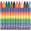 Мелки восковые Луч Классика 12цв круглые 12С 861-08