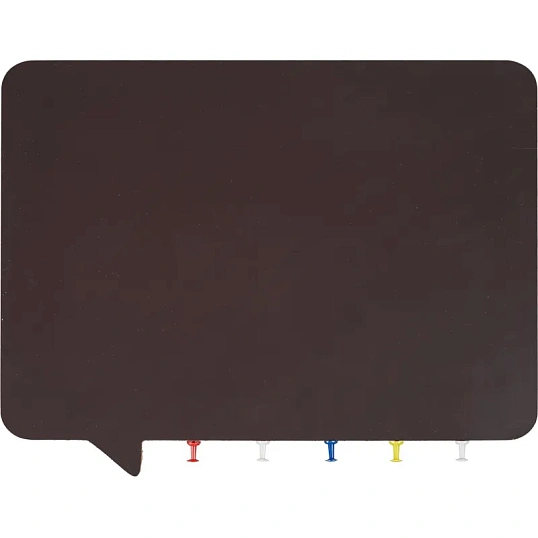 Доска пробковая магнитная фигурная Чат