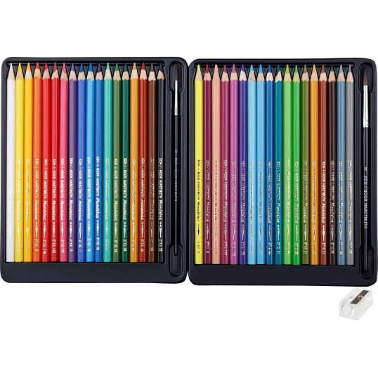 Карандаши акварельные MONDELUZ OLD MAN 3712 36цв/наб картон.уп 3712036003KZ