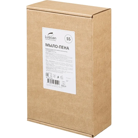 Картридж с жидким мылом пенное нейтральное Luscan Prof Optima S5, 1л