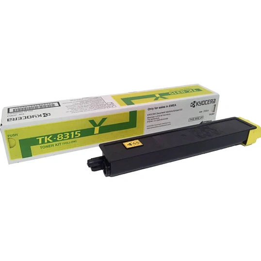 Тонер-картридж Kyocera TK-8315Y жел. для TASKalfa 2550ci