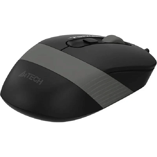 Мышь компьютерная A4Tech Fstyler FM10 чер/серый опт (1600dpi) USB (4but)