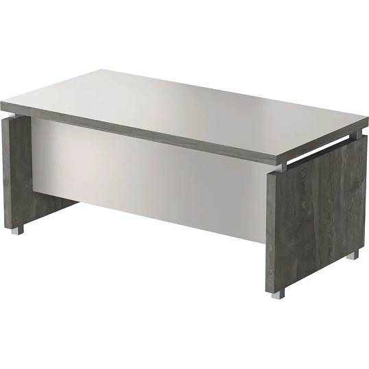 Стол Д_EASY Director рук-ля Ш1800 ДСП Асканит/желез.кам 801.002