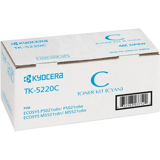 Тонер-картридж Kyocera TK-5220C гол. для ECOSYS M5521