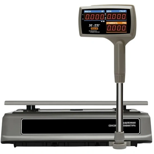 Весы торговые настольные M-ER 328ACPX-32.5 LED c RS 232 и USB