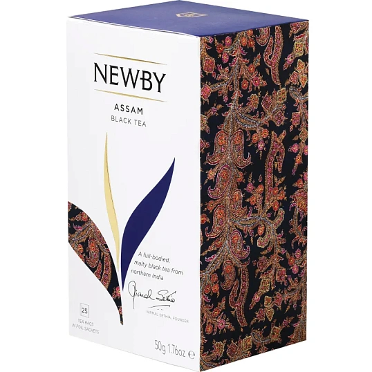 Чай Newby Ассам черный 25 пакетиков