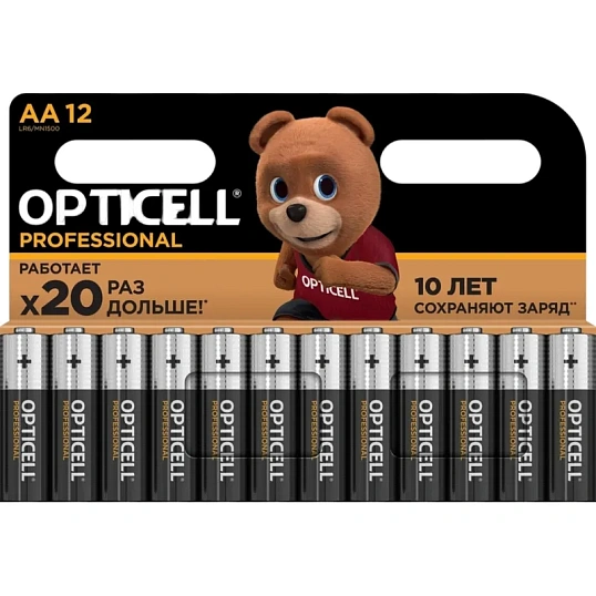 Батарейка OPTICELL Professional AA 12шт/уп