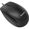 Мышь компьютерная Philips (SPK7327B/60)провод 5кн USB2.0 1600dpi бесш. черн