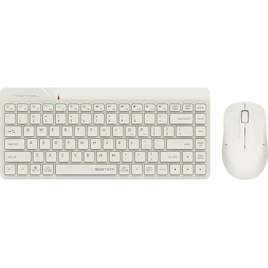 Набор клавиатура+мышь A4Tech Fstyler (FG2200 AIR2 BEIGE)беж. USB беспр.slim