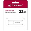 Флеш-память Transcend JetFlash 730, 32Gb, USB 3.1 G1, бел, TS32GJF730