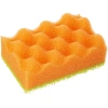 Губки для мытья посуды QUALITA BUBBLE EFFECT 100х66х37мм 5 шт/уп