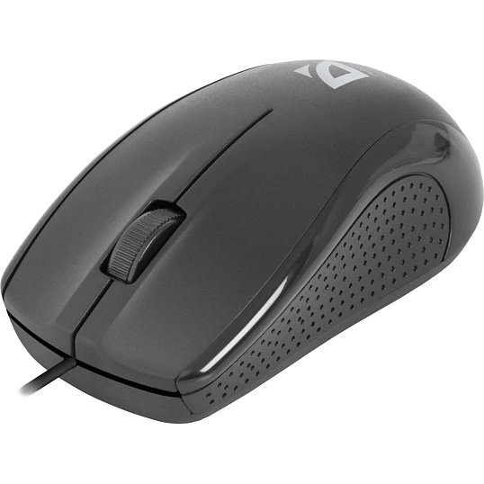 Мышь компьютерная Defender Optimum MB-160 черн,3кн,проводн. 1000dpi (52160)