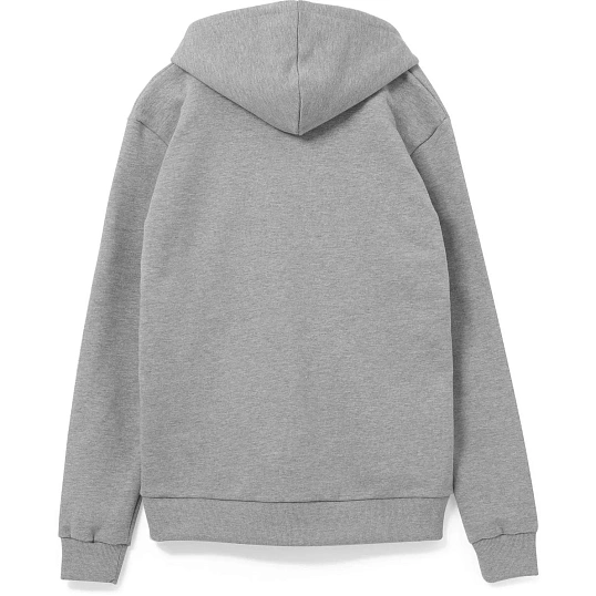 Толстовка на молнии с капюшоном Siverga 2.0,серый меланж, S