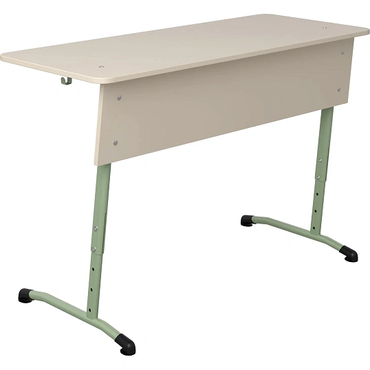 Парта MET_стол ученический Гармония 2-м.3-7р.г.закр уг.кашемир/зеленый 6021
