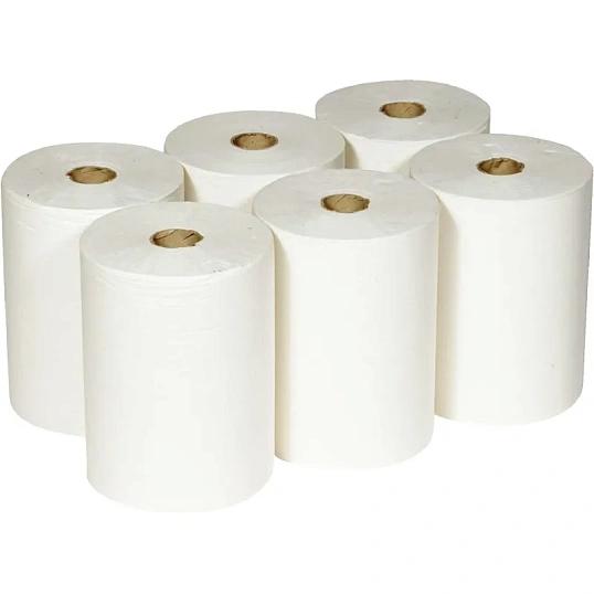 Полотенца бумажные д/дисп в рул KK Scott Slimroll 1с бел190м 6 рул/уп 6697