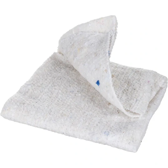 Тряпка для пола белая 50х60 см редкопрошивная 180г/м2