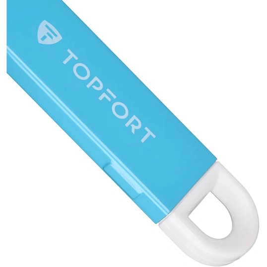 Нож безопасный мини TOPFORT для вскрытия упак.матер.,трапец.,мет.корпус+ABS