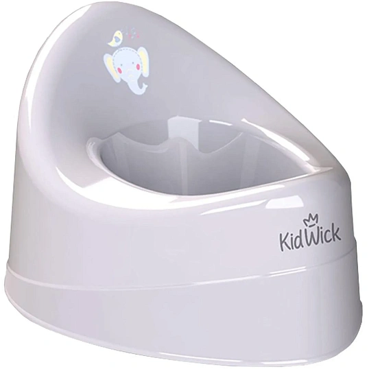 Горшок туалетный Kidwick МП Ракушка, серый