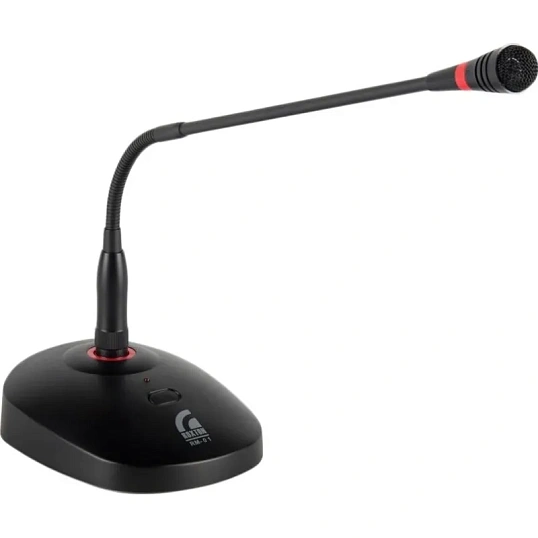 Микрофон Roxton RM-01, настольный с ветрозащитой, кабель 5м