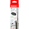 Линер Kores 0,4мм черный 28102