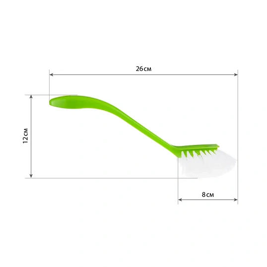 Щетка для мытья посуды и труднодоступных мест 26см
