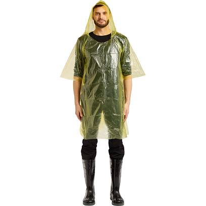 Плащ дождевик Пончо с капюшоном (ХL)