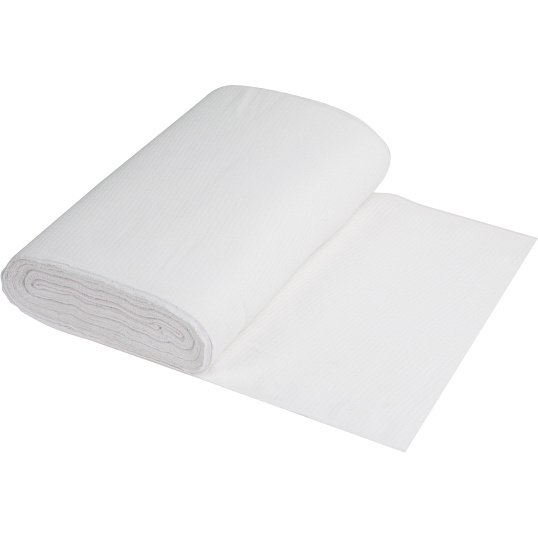 Полотно техническое вафельное отбеленное, рулон 0,45х60м, пл. 200 г/м2_Узб