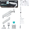 Кронштейн ONKRON для монитора 13-32 дюймов настольный, белый G80
