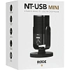 Микрофон Rode NT-USB Mini, конденс, кардиоид, USB. совм MacOS 10.12/Win10