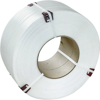 Стреппинг лента Полипропиленовая 15мм х 1,0 (1200 м) Белая