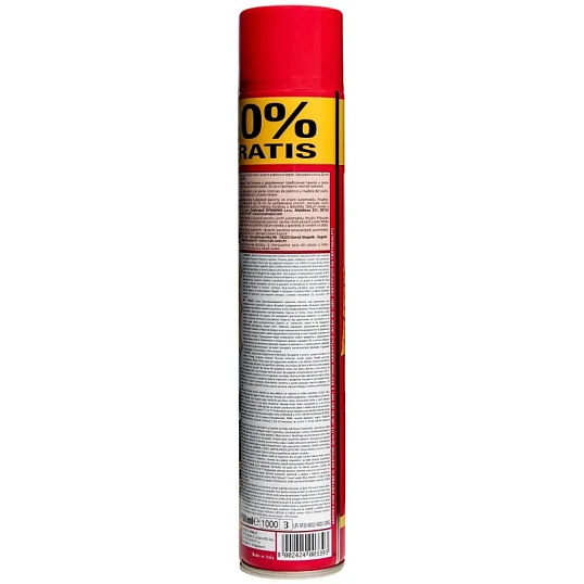 Полироль -очиститель салона  PLAK  750 мл (аэр.),  Клубника 5161