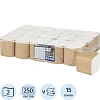 Бумага туалетная д/дисп Focus Smart T3 Vсл 2сл250л15пач/уп_5103035/50204100