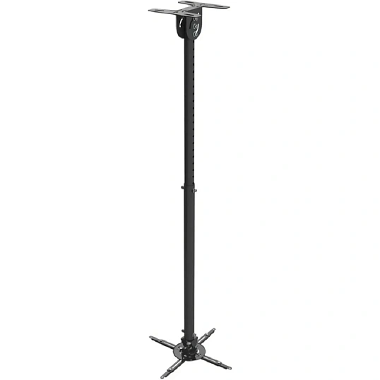 Кронштейн универсальный потолочный для проектора Wize WPD-B 82-141cм,до12кг