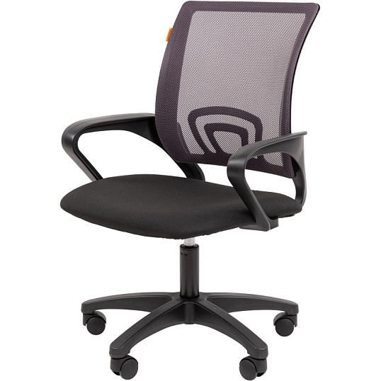 Кресло VT_Chairman 696 сетка/ткань LT TW-04 серый пластик