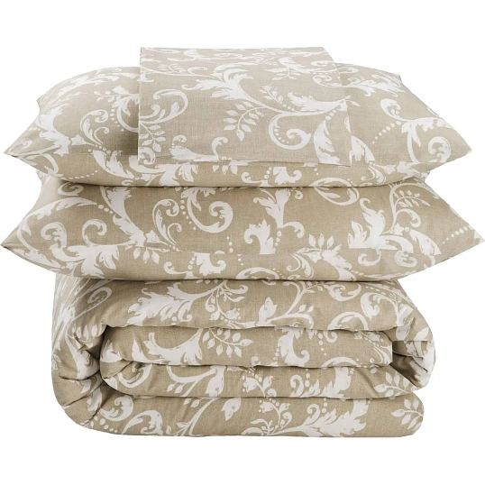 Постельное белье Евро Бязь (нав.70х70-2шт),Vintage