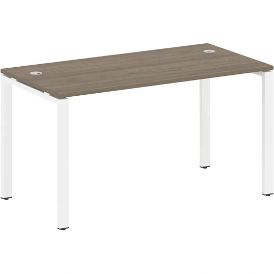 Стол Metal System Style П-обр. м/к БП.СП-3 1400x720x750 Вяз Благородн/Белый