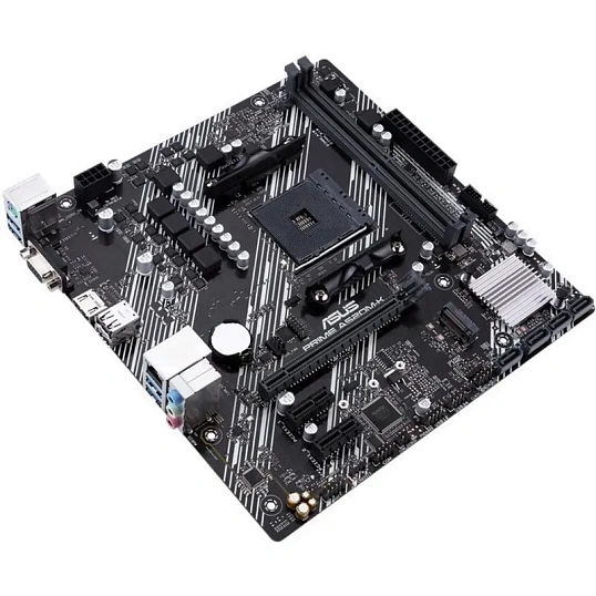 Материнская плата Asus PRIME A520M-K Soc-AM4 AMD 2xDDR4 mATX